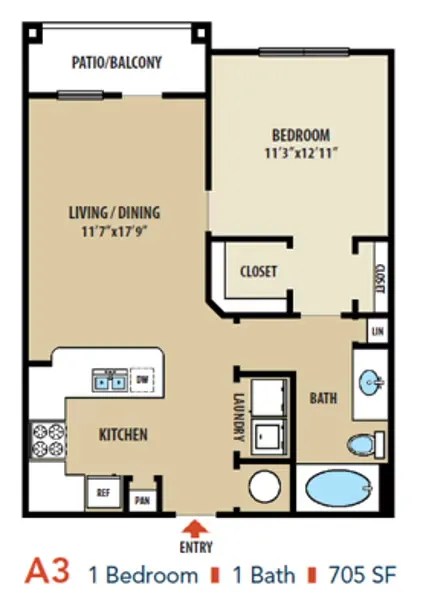 SYNC at Harmony Floorplan 3