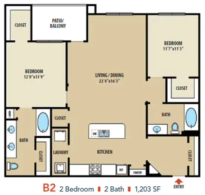 SYNC at Harmony Floorplan 5