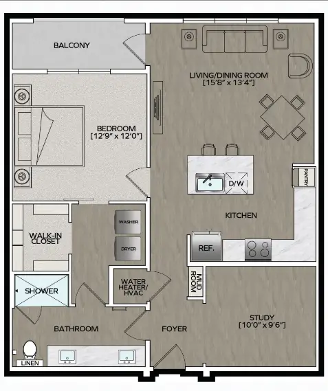 The Reserve at Watermere Woodland Lakes Hoston Apartment Photo 3