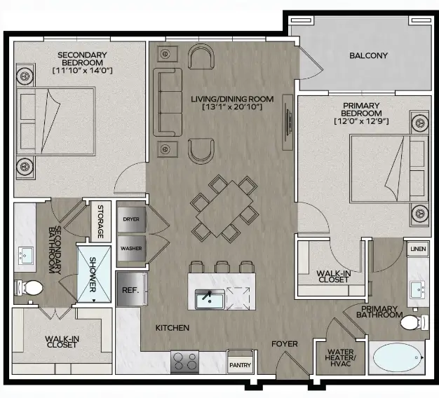 The Reserve at Watermere Woodland Lakes Hoston Apartment Photo 6