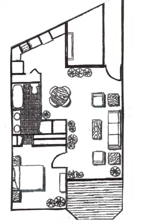 Snug Harbor Condos Montgomery Houston Apartment Floor Plan 2