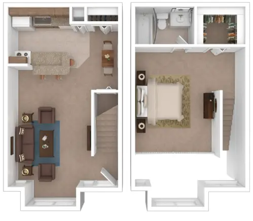 South Oaks Apartments Houston Floor Plan 2