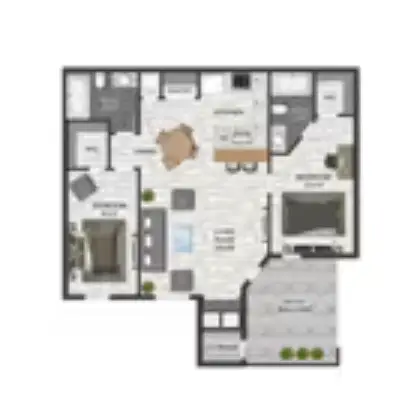 Sutter Ranch Apartments Houston Apartment Floor Plan 4