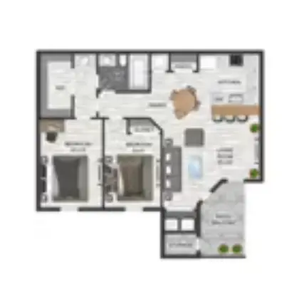 Sutter Ranch Apartments Houston Apartment Floor Plan 6