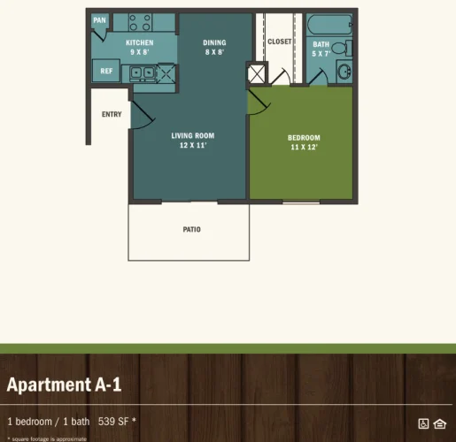 Tall Timbers Apartments Houston Floor Plan 2