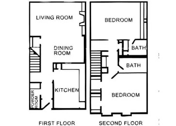 Tanglebrook Apartments Houston Floor Plan 6