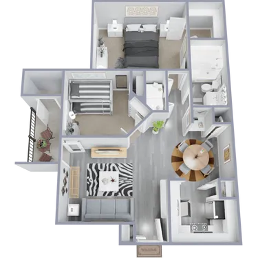 The Club at Stablechase Houston Apartment Floor Plan 5