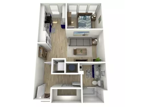 The Dacoma Floorplan 1