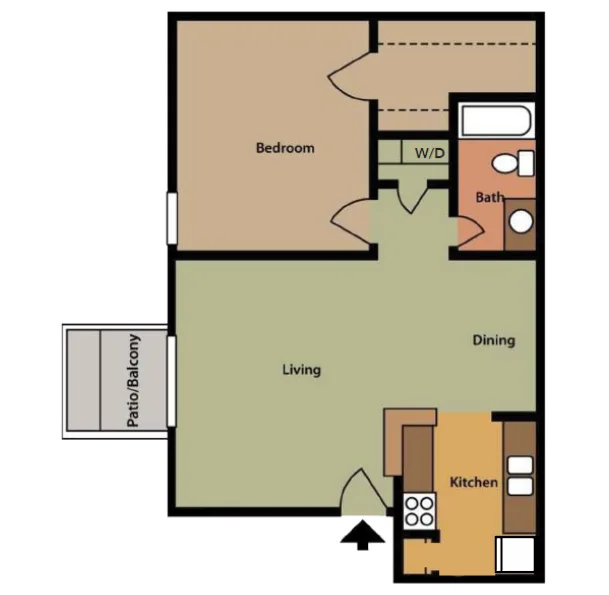 The Daphne Floorplan 1