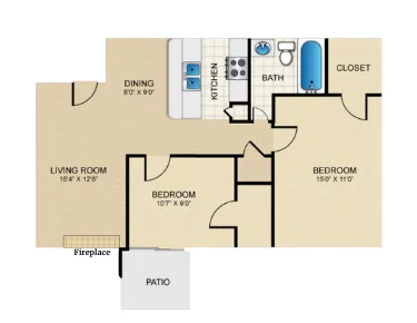 The Daphne Floorplan 3