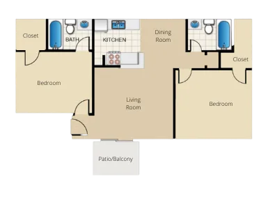 The Daphne Floorplan 4