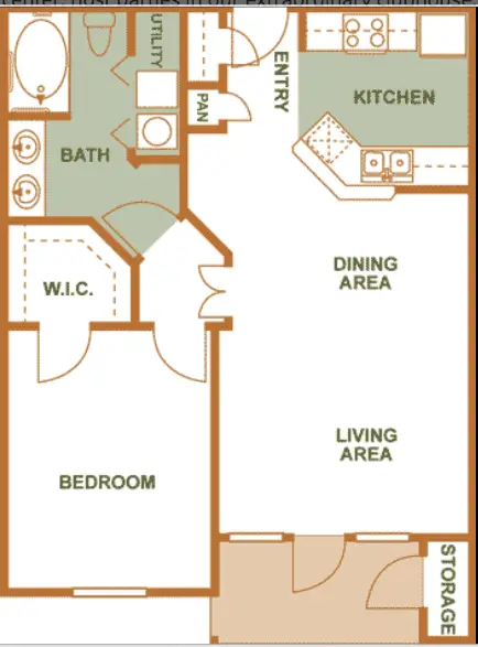 The Franklin Apartments Houston Floor Plan 2