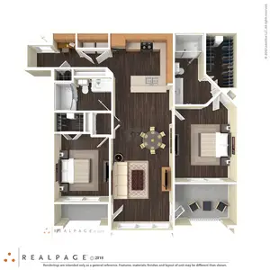 The Heritage Montgomery Houston Apartment Floor plan 8