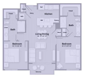 The Mark at CityPlace Floorplan 10