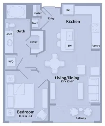 The Mark at CityPlace Floorplan 3