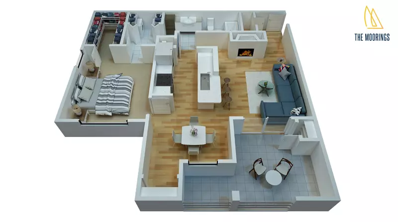 The Moorings Floorplan 2