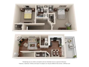 The Park at Tivoli Floorplan 1