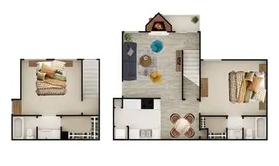 The Place at Barker Cypress Houston Apartment Floor Plan 32