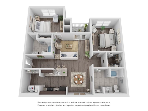 The Pointe at Crestmont Floorplan 2