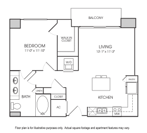 The Sovereign at Regent Square Houston Apartment Floor Plan 5