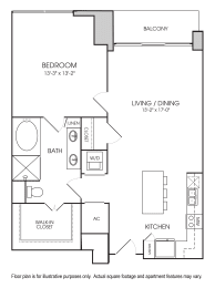 The Sovereign at Regent Square Houston Apartment Floor Plan 7