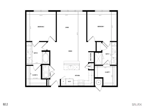 The Standard on the River Floorplan 11