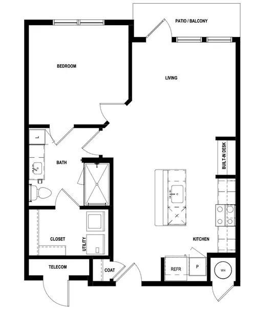 The Standard on the River Floorplan 7