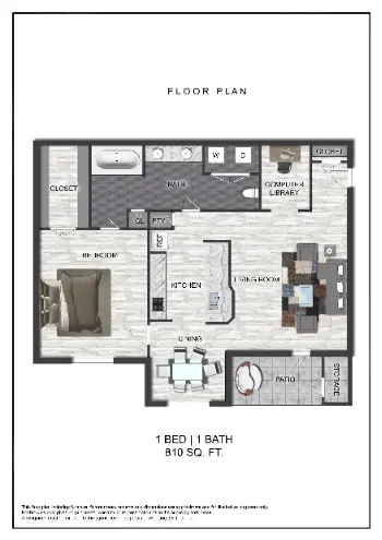 The Trestles Stafford Houston Apartments Floor Plan 2