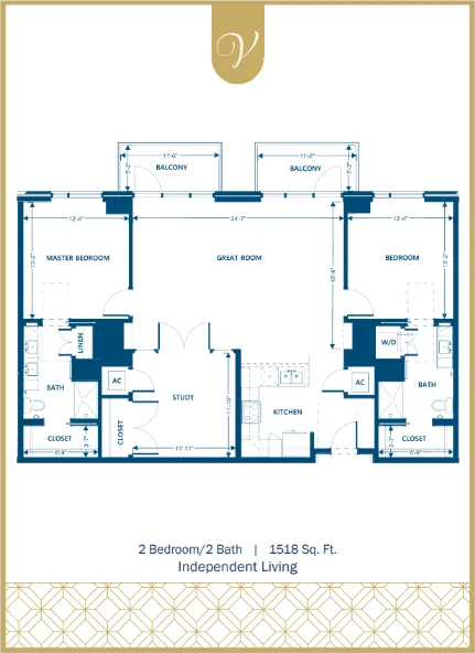 The Village of Southampton Floorplan 7