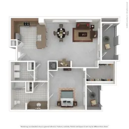 The Villas at Bunker Hill Floorplan 10