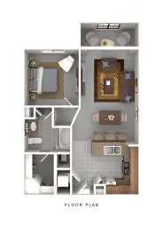 The Villas at Bunker Hill Floorplan 4