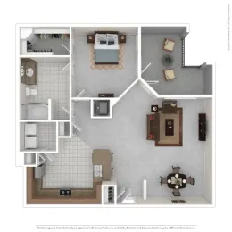 The Villas at Bunker Hill Floorplan 9