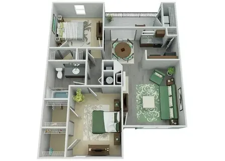 Trailpoint at the Woodlands Floorplan 2