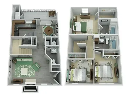 Trailpoint at the Woodlands Floorplan 5