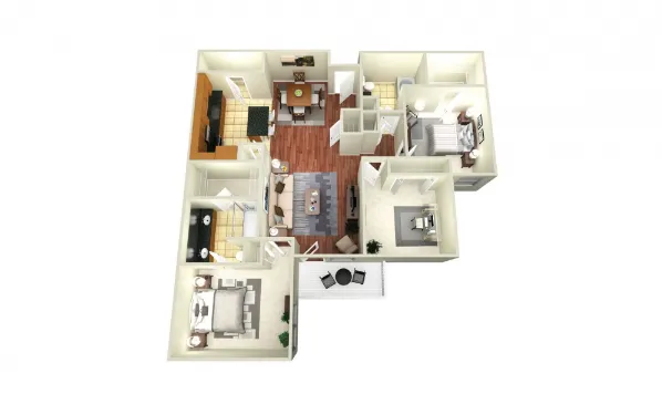 Verdir at Hermann Park Floorplan 13