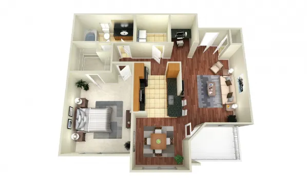 Verdir at Hermann Park Floorplan 3