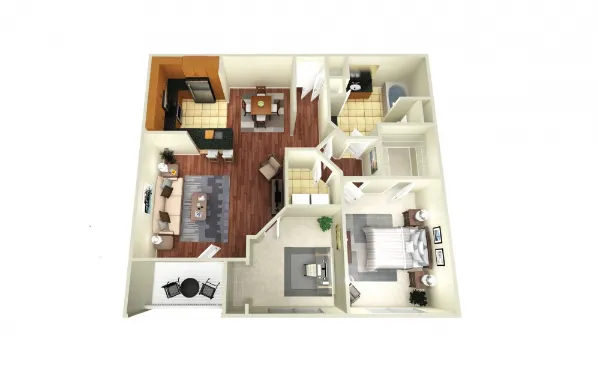 Verdir at Hermann Park Floorplan 5