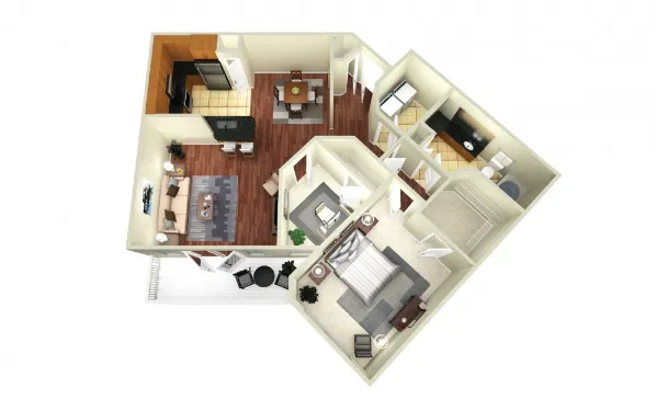 Verdir at Hermann Park Floorplan 6