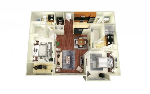 Verdir at Hermann Park Floorplan 7