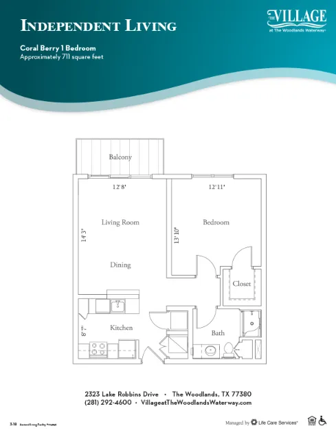 Village at Woodlands Waterway Floorplan 2