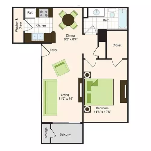 Village by the Sea Floorplan 1