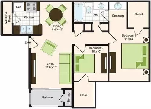 Village by the Sea Floorplan 4