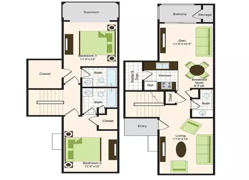 Village by the Sea Floorplan 6