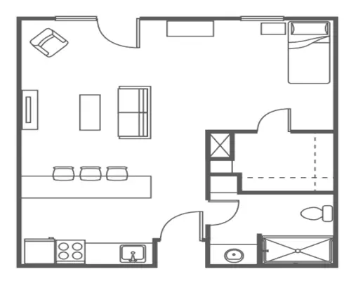 Village on The Park Friendswood Floor plan 1