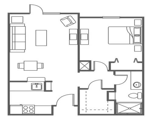 Village on The Park Friendswood Floor plan 2