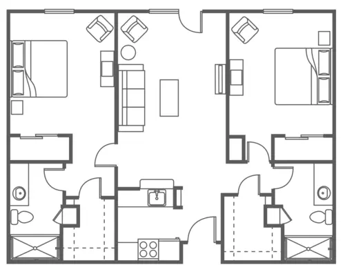 Village on The Park Friendswood Floor plan 3