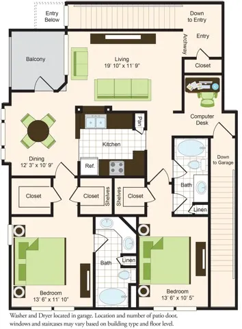 Village on the Lake Floorplan 10