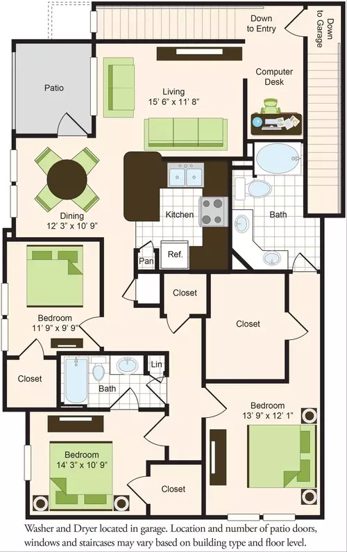 Village on the Lake Floorplan 12