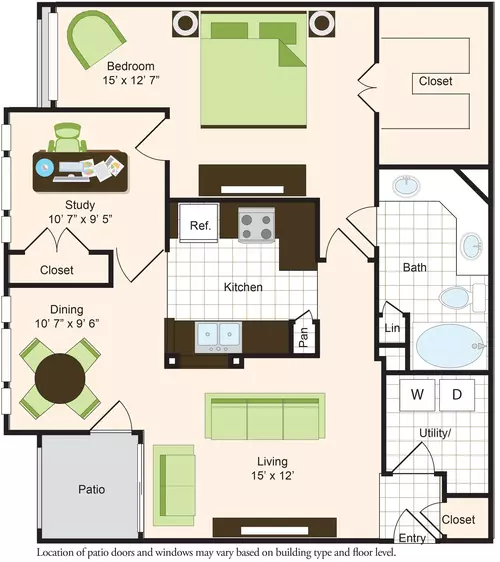 Village on the Lake Floorplan 4