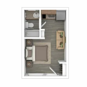 Vivo Living Willowbrook Houston Apartment Floor Plan 5